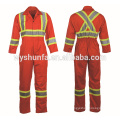 2015 Canada style high quality overalls for men with poly-cotton fabric and many pockets conform to CSA Z96-09 CLASS 1